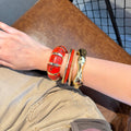 reddy bangles set - resin bangles