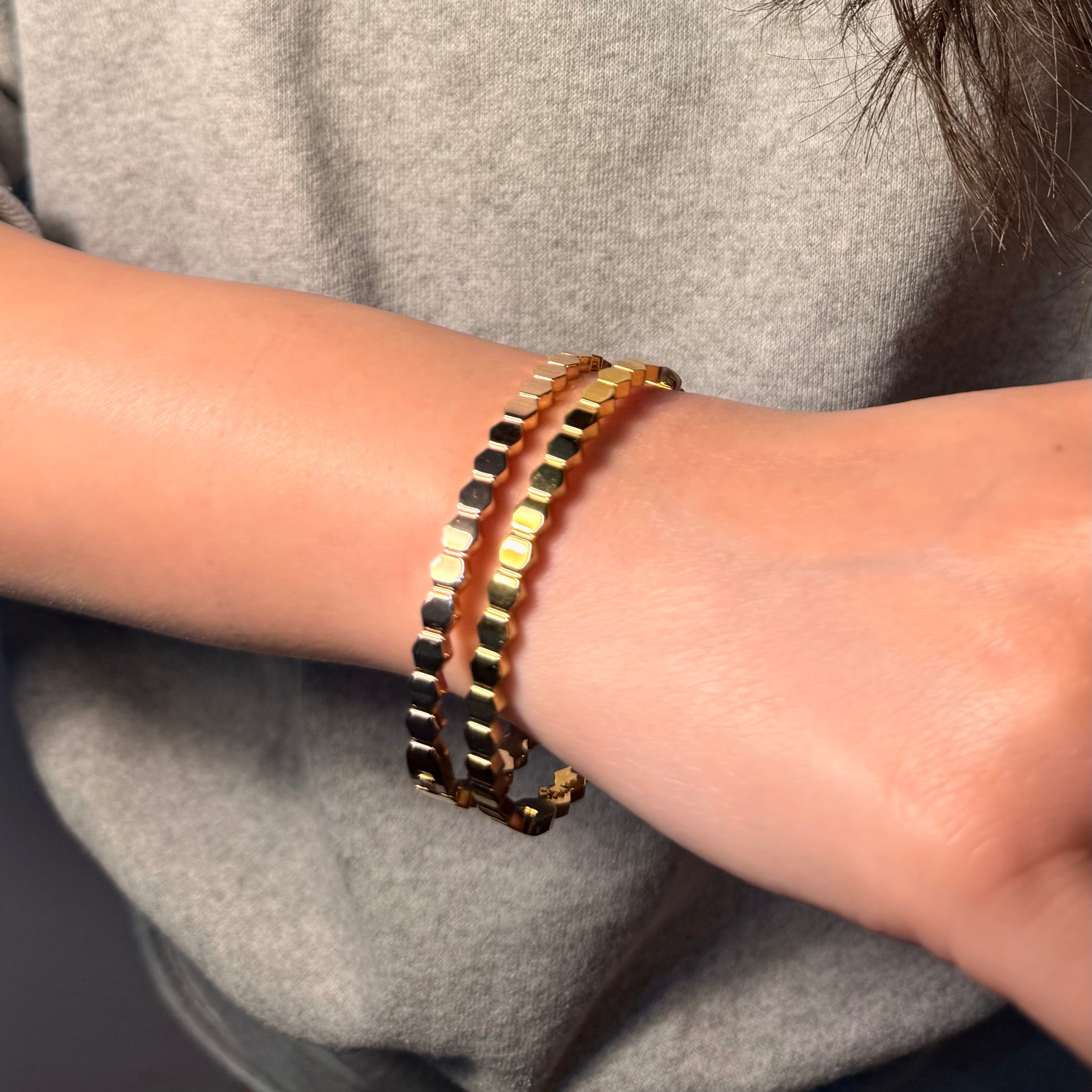 Ligne Le Golden – Bracelet Acier Inoxydable