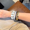 blacky bangles set - resin bangles