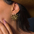 sunsee earrings - stainless steel