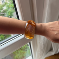 cara resin bangle bracelet